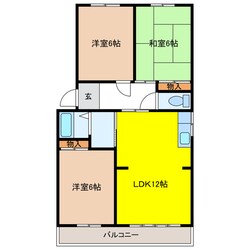 東陽第２ハイツの物件間取画像